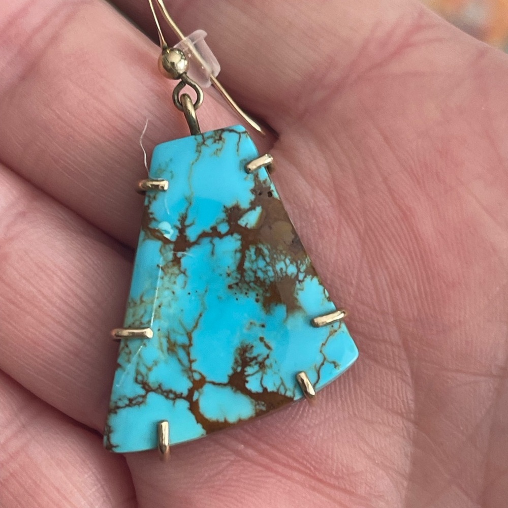 Turquoise Earrings - Picture 4 of 5